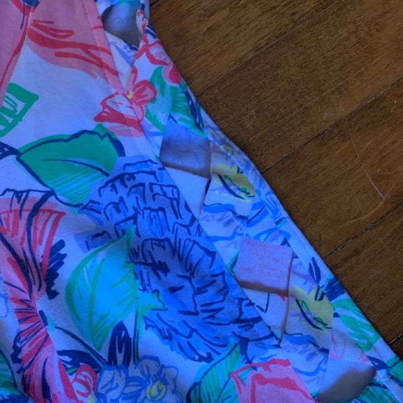 Kim Rogers lattice sleeve pkus size floral top. NWT .‎ Retail 48 - Picture 2 of 6